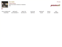 Tablet Screenshot of flypremiair.com